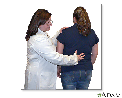 Back pain - physician exam Back pain - physician exam